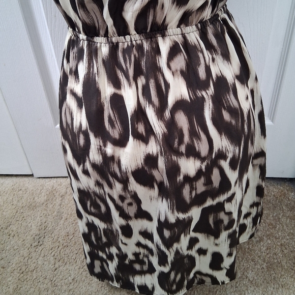 NWT Soprano Faux Wrap Animal Print Mini Dress    Size S - Picture 6 of 14
